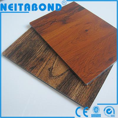 China Traditional aluminum composite panel / alucobond wood price / ACm wood finish for sale