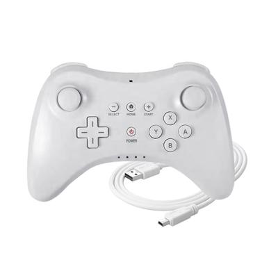 China Power supply for Nintendo Wii PGYFDAL Wii U wireless controller with USB cable for console joystick black and white gamepad for sale