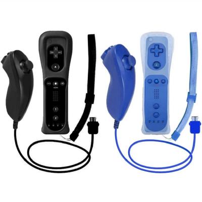 China Motionless Plus PGYFDAL 2021 New Fashion Wired Wii Remote Controller with Wrist Strap for wii controller remote for sale