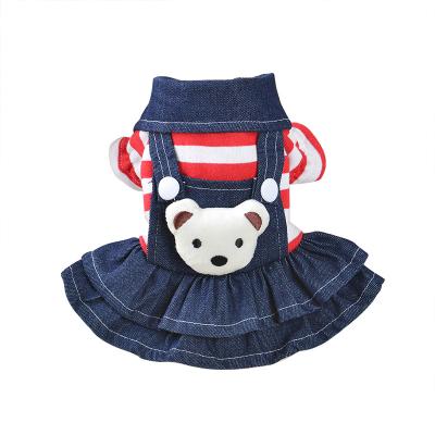 China 2021 LEISURE Pet Clothing Supplies Hot Selling Dog Clothes Dog Costume Skirt for sale