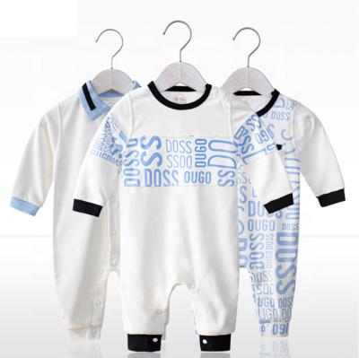 China Wholesale Newest Baby Bodysuit Infant Toddler Clothes Newborn Long Sleeve Cotton Romper For Baby Shower Gift for sale