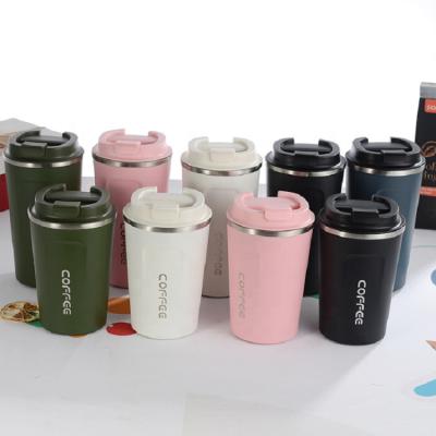 China Sustainable 380ml Cartoon Water Bottle Stainless Steel Custom Vacuum Insulated Coffee Bottle for sale