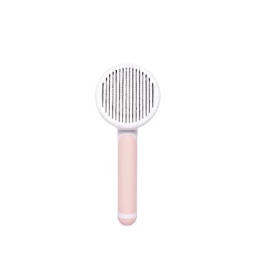 China 2020 New Design Viable Wholesale High Quality Hair Round Dog Cleaning Comb With Long Handle Pet Accessories Pet Comb for sale