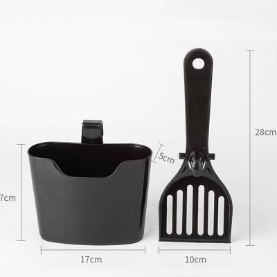 China 2020 New Design Style Cat Litter Scoop Set Lightweight Cats Clearing Clumping Cat Litter Scoop for sale