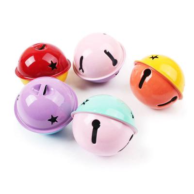 China Wholesale Cute Dog Two Color Pet Bells Pet Bell Stocked Decorative Bell Collar for sale