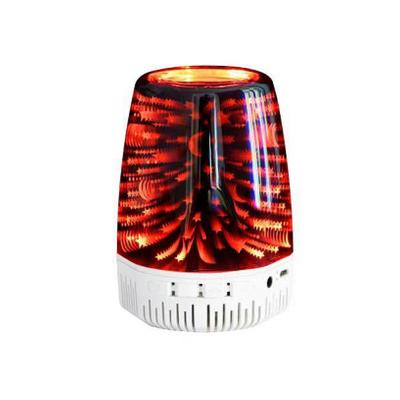 China Professional New Arrival Blue Metal Shower Speakers LED Colorful Light Wireless Tooth Speakers for sale