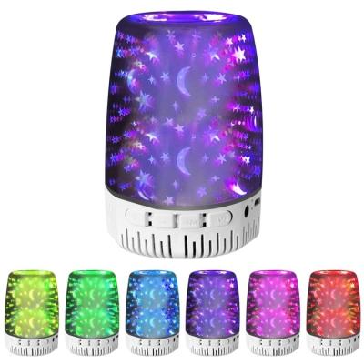 China 2021 Consumer Digital LED Electronic Colorful Light Speaker B T LED Wireless Speaker Wireless Speakers for sale