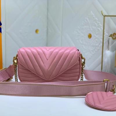 China Fashion Guangzhou Luxury Women's Shoulder Bag High Quality Rose Leather Precious Square Bag Purse Hot Tide Small Small for sale