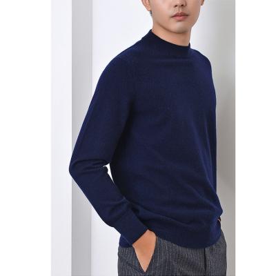 China mens sweaters Anti-wrinkle 100% pure cashmere crew neck sweaters winter warm mens sweaters for sale