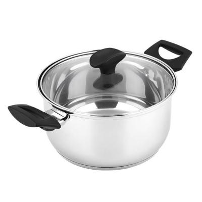 China Viable Good Price Cooking Pot Stainless Steel Cookware Set Cooking Pot Stainless Steel for sale