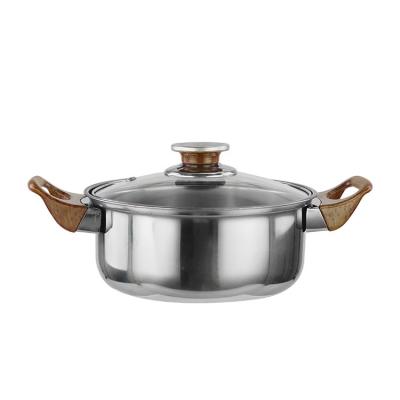 China Sustainable Wholesale Stainless Steel Stew Pots And Pans Cookware Sets Cooking Nonstick Cookware Set for sale