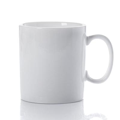 China Sustainable Ceramic Mug 280ml Porcelain Coffee Mug With Lid , Ceramic Tea Mugs for sale