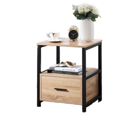 China Modern Modern White Nightstand Nightstand With Drawers Home Furniture Bedroom Bedside Lamp Wooden Table for sale