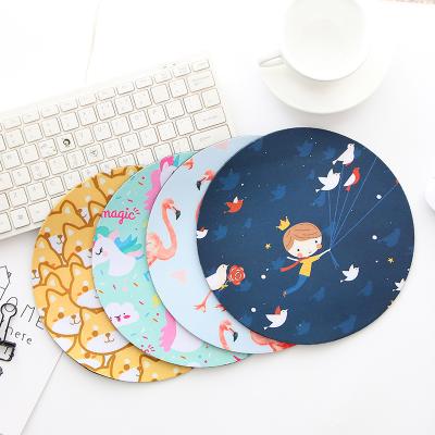 China HOT Custom Gaming Round Mouse Pad Mouse Pad For Computer Rubber Customized Printed Coaster for sale