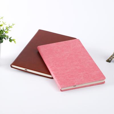 China Hot Selling Custom Personal Hardcover Book Business Hardcover PU Ordered Notebook Covers Maker With Pocket for sale