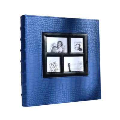 China Hot Selling Blue/Wine Red PU+PP Leather Photo Album The Color Of Photo Album Can Be Customized for sale