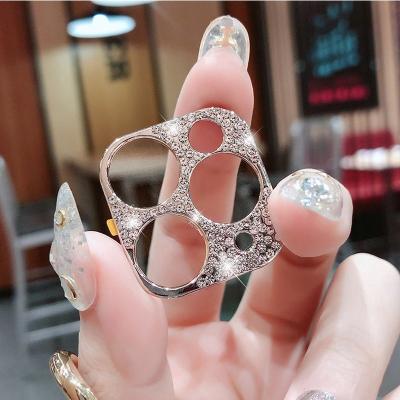 China Bling Diamond Glitter Camera Lens Protector Shockproof Case For Pro 12 Mini 11 Ipones 14Pro 13Pro 12Pro Plus iPhone 14 13 Max Back Cover for sale