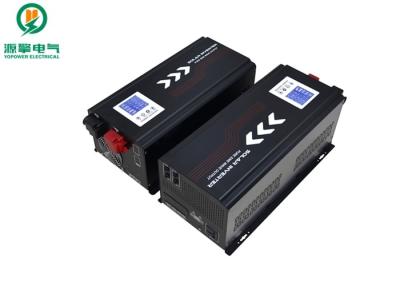 China Black Solar Controller Inverter Double LCD Display High Conversion Efficiency for sale