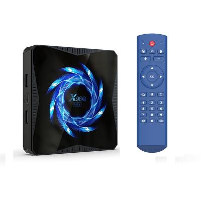 China Smart Android X96QMAX TV BoxHot Selling X96Q Max 4GB 32GB 64gb Android 10 TV Box Allwinner H616 Quad Core 5G WIFI Android 4K 6K Smart TV Box for sale