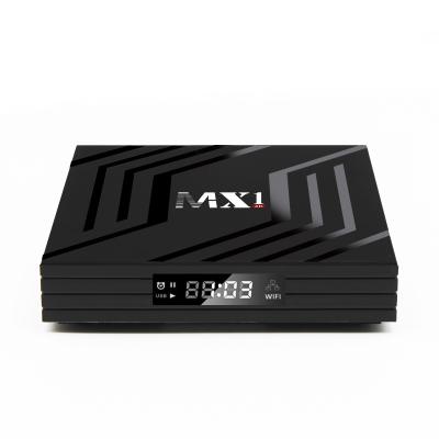 China High Speed ​​HDTV Support 4K Most Popular Rk3228A MX1 2G/16G Android 9.0 OS TV Box With 2.4G Wifi 4k Set Top Android TV Box for sale