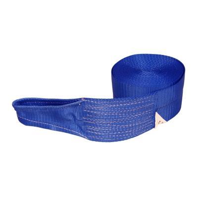 China Sale 16200lbs Polyester Winch Strap 4inch Polyester Buckle Strap Link Strap Hot Soft Down Strap for sale