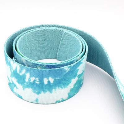 China High tenacity webbing oekotex printed heat transfer printing logo blank woven storage tape for bag webbing for sale