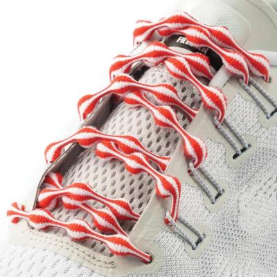 China Around Factory Directly Produce OEM ODM Customized Elastic Rope Shoe Laces Casual Lace for sale