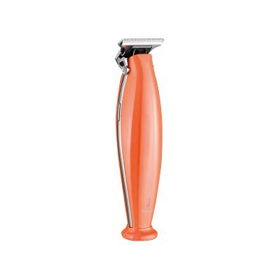 China Kemei km-5520 Professional Cordless Baby Hair Clipper Outdoor High Quality Metal Orange Body for sale