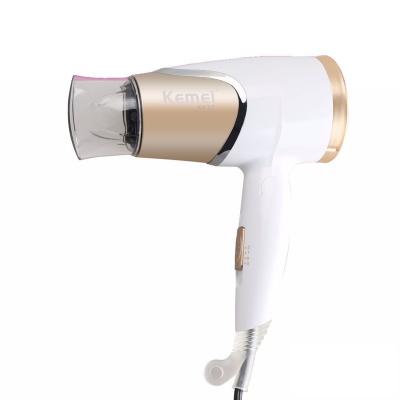 China kemei KM-6832 Collapsible Foldable Hair Dryer Hair Dryer for Student and Travel for sale