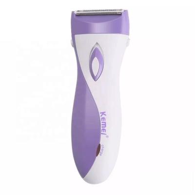 China Kemei KM-3018 Lady Body Scraping Shaver Female Hair Shaver Hair Remover Hair Remover Kemei KM-3018 for sale