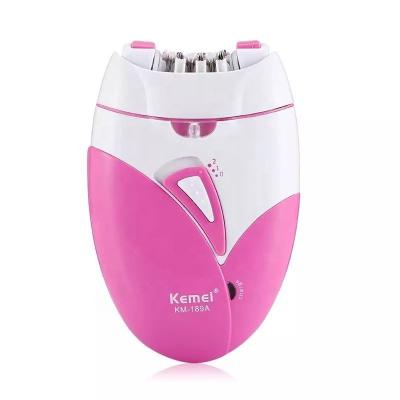 China Kemei KM-189A Lady Body Scraping Shaver Female Hair Shaver Hair Remover Hair Remover Kemei KM-189A for sale