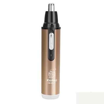 China Car kemei rechargeable electric nose trimmer ear trimmer KM-6619 facecare for sale