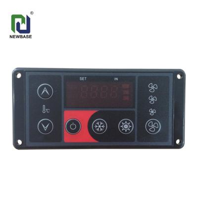 China HVAC System Vehicle Air Conditioning HVAC Controller for Truck/Construction Vehicle Climate Control Panel for sale