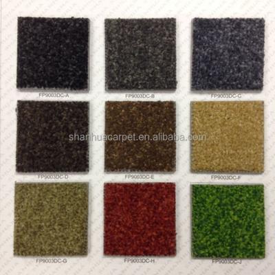 China Remobeble Latest Design PP Frieze Yarn Modern Design Carpet Tiles for sale