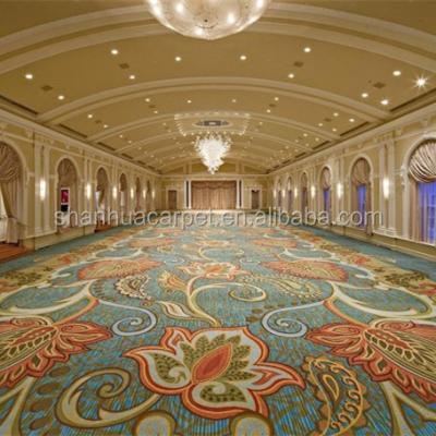 China Custom DESIGN Luxury Guest Room Rug Factory Wool Carpet For Ballroom for sale