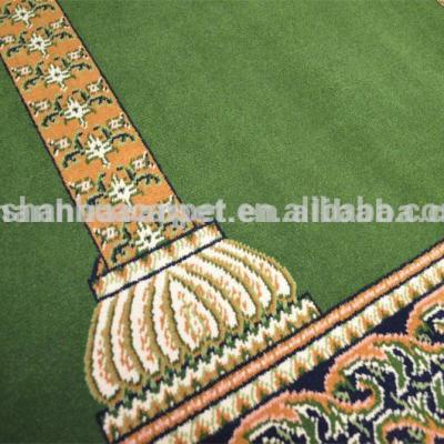 China Modern Jacquard Design Mosque Carpet In Rolls Te koop