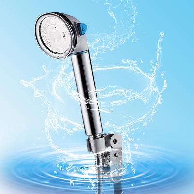 China Without Switch 3 Functions Water Saving Chrome High Pressure Shower Head for sale