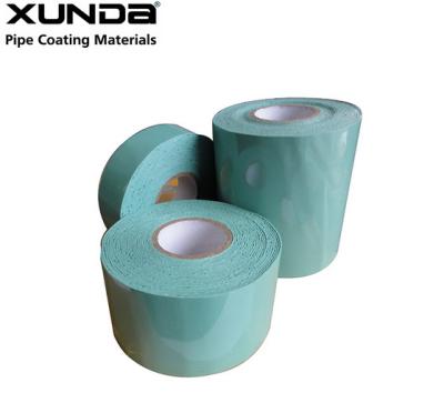 China 1.8mm 2.0mm Thick Viscoelastic Coating Anti Corrosion Primerless Tape For Flange Reinforce And Repair for sale