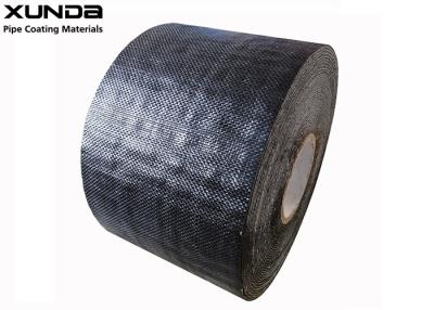 China 1.1mm Thickness Corrosion Resistant Tape Polypropylene Fiber Woven Tape For Pipe Protection for sale