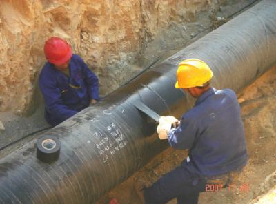 China Kathodische Beschermingskoude Toegepaste Band voor de Diameter van de Pijplijn van 4 Duim aan 36 Duim Te koop