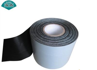 China Steel Tube Cold Applied Tape Anti Corrosive Inner Wrapping Tape With Black Color Butyl Adhesive for sale