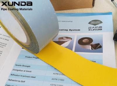 China Laminated Plastic Cold Applied Tape 0.55mm Thickness PE Tape As Inner Layer Tape For Buried Pipeline for sale