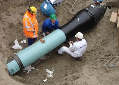 China Elastische de Deklaag Plakband van T800visco voor van Pijpreparaties en Flenzen Corrosiebescherming Te koop