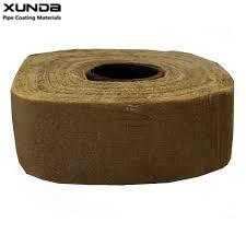 China Corrosion Protection Petrolatum Tape 75mm*10m For Under Buried Pipe for sale