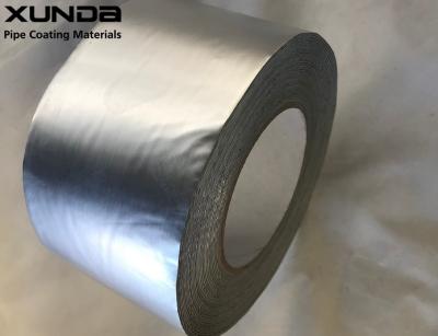 China Self Adhesive Hot Applied Bitumen Tape Laminated With Aluminum Foil For Car for sale