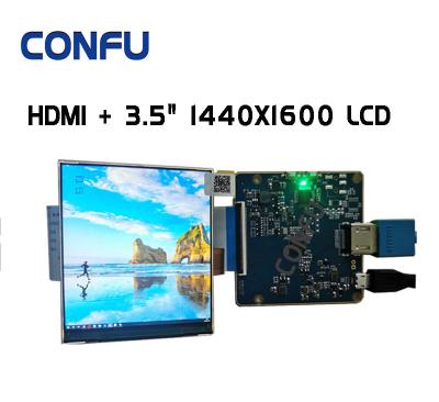 China CONFU HDMI-to Raspberry Pi 3.5 inch 1440x1600 UHD VS035ZSM-NW0-69P0 FHD IPS Panel BOE 3.5 LCD Display Screen Raspberry Pi SBC China 3.5 for sale