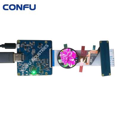 China CONFU MIPI AMOLED Driver Board 1.39 Inch HDMIi 400x400 Round Display Screen H139BLN01.2 Circular For Raspberry Pi 3 4 China 1.39 Inch 400x400 for sale