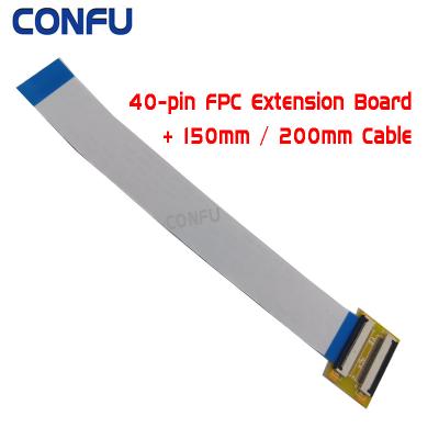 China Confu 40 Pin FPC Extension Board + 150mm / 200mm Flexible Flat Cable FPC FFC Cable China 40PIN for sale