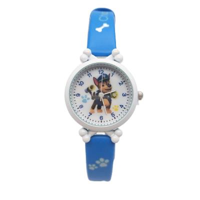 China Popular Pawpatrol Cartoon Pawpatrol Wrist Watch Small Three Needle Small Children Kids Quartz Watch for sale