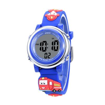 China 2021 NEW Firefighter Waterproof Unique Waterproof Kids Watches Kids Digital Led Watches For Kids for sale